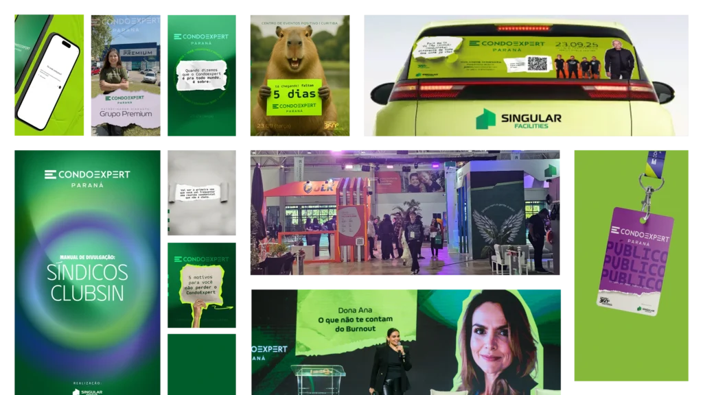 exemplos de criação de conteúdo para eventos e convencoes