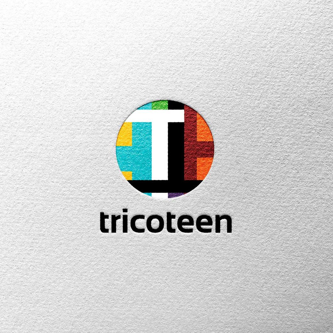 Marca para a tricoteen. Marcas para quaisquer negócios, eu faço.