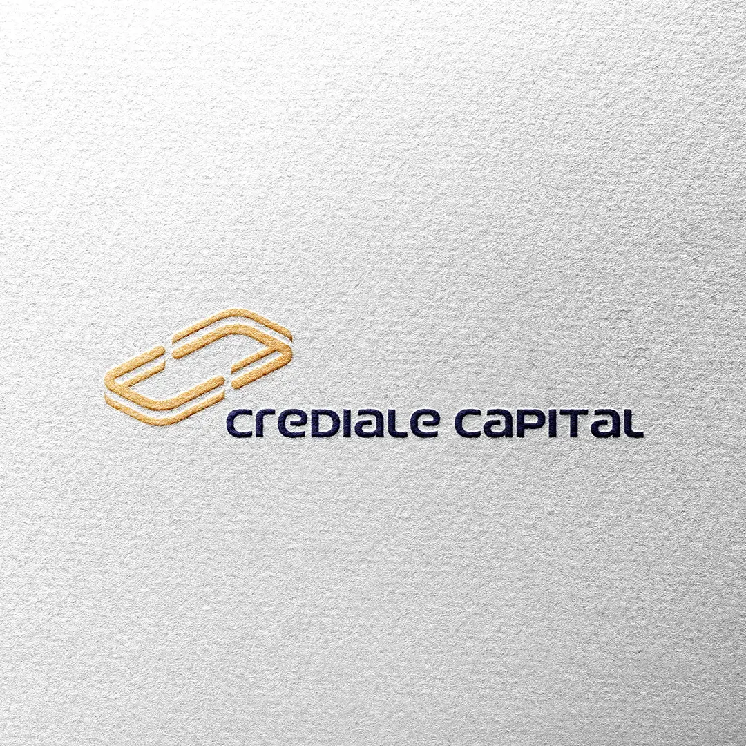 Exemplo de marca criada por designer profissional para empresas de serviços financeiros