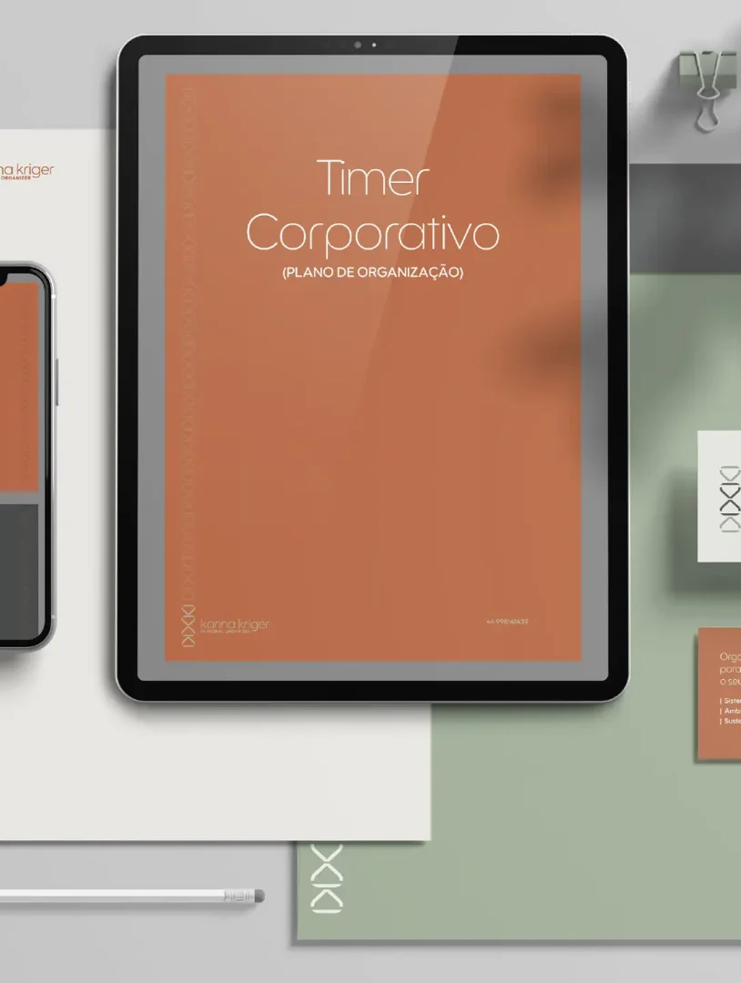 identidade visual para profissionais de organizaçao pessoal e corporativa - @tonykarlos